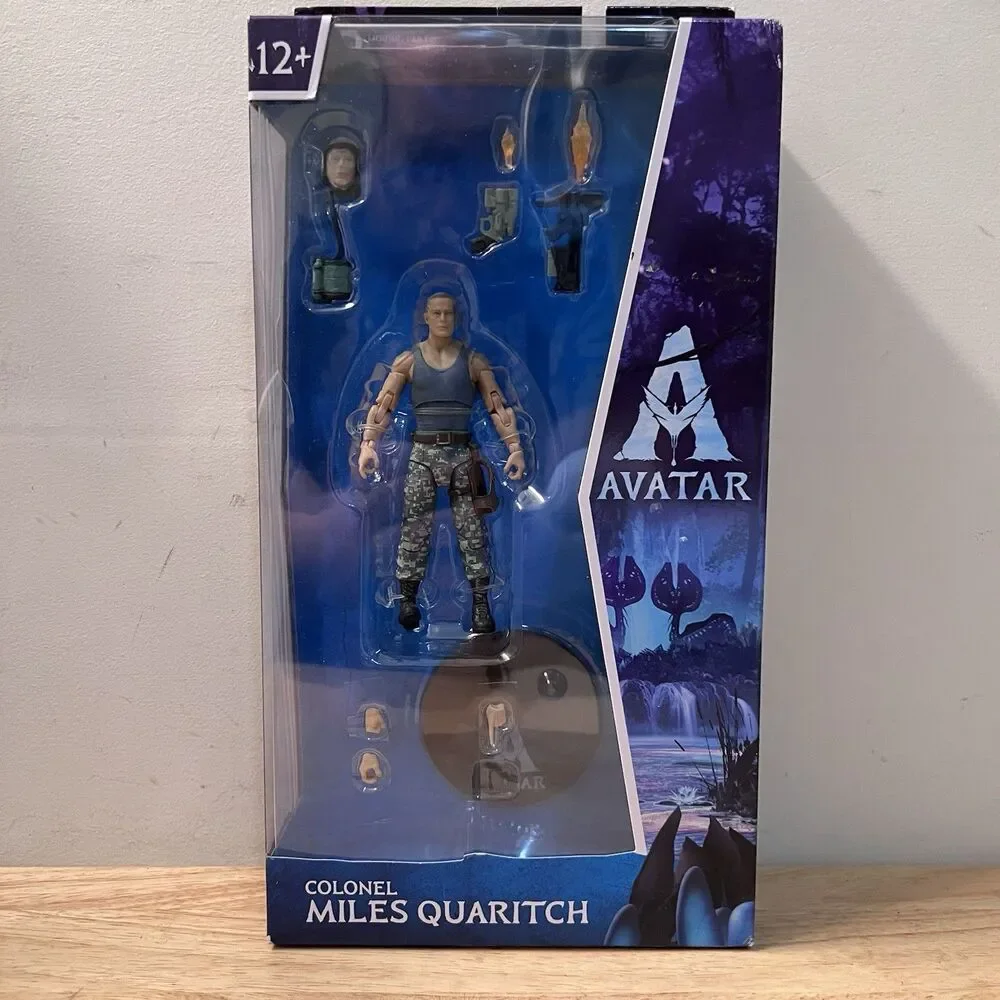 McFarlane Avatar Colonel Miles Quaritch 7” Action Figure New Sealed
